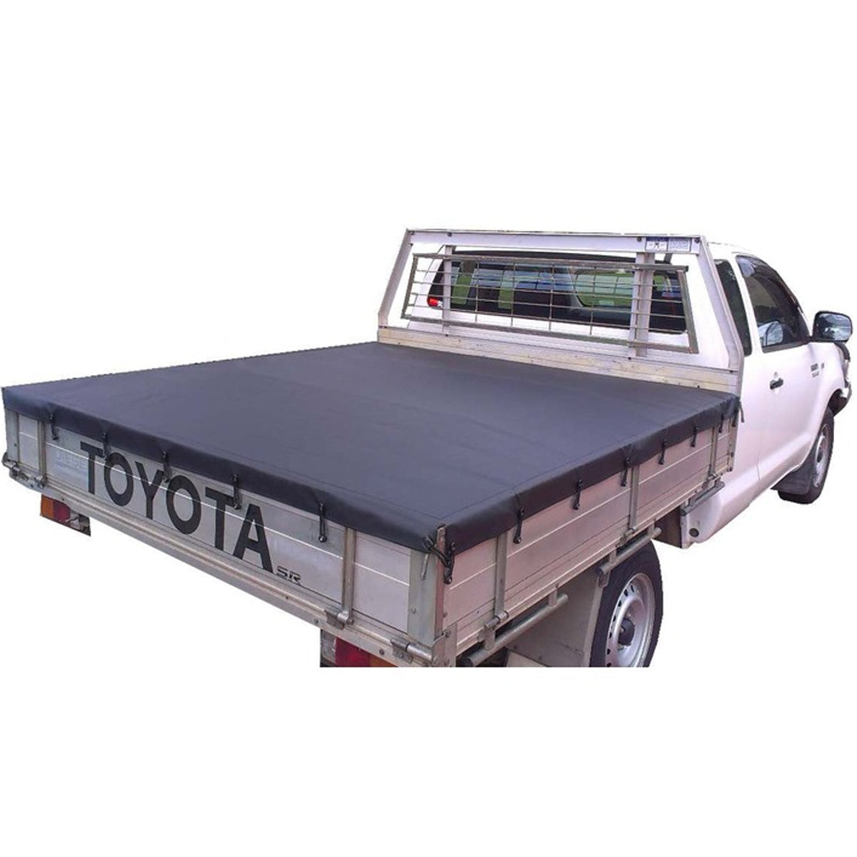 Aussie Tonneaus Bunji Loop Tray Tonneau Cover To Fit Triple M Tray 1650 x 1792mm