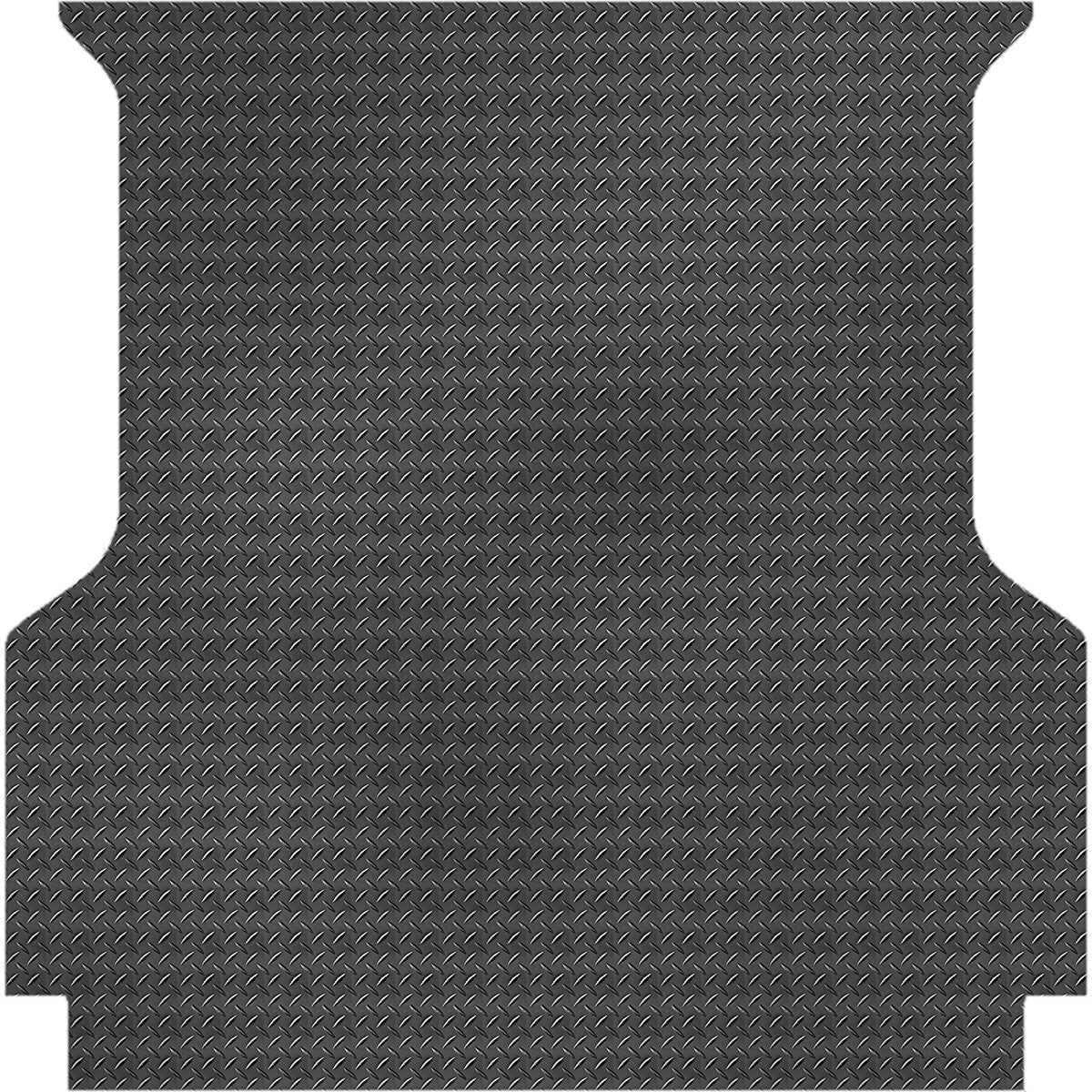 Checker Plate Rubber Ute Mat To Fit Ford Next Gen Ranger Raptor Dual Cab (July 2022 to Current) - Suits Spray On Liner Or No Liner
