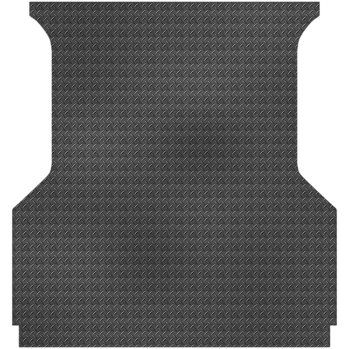 Checker Plate Rubber Ute Mat To Fit GWM Cannon Alpha Dual Cab (2024 to Current) - Suits Spray On Liner Or No Liner
