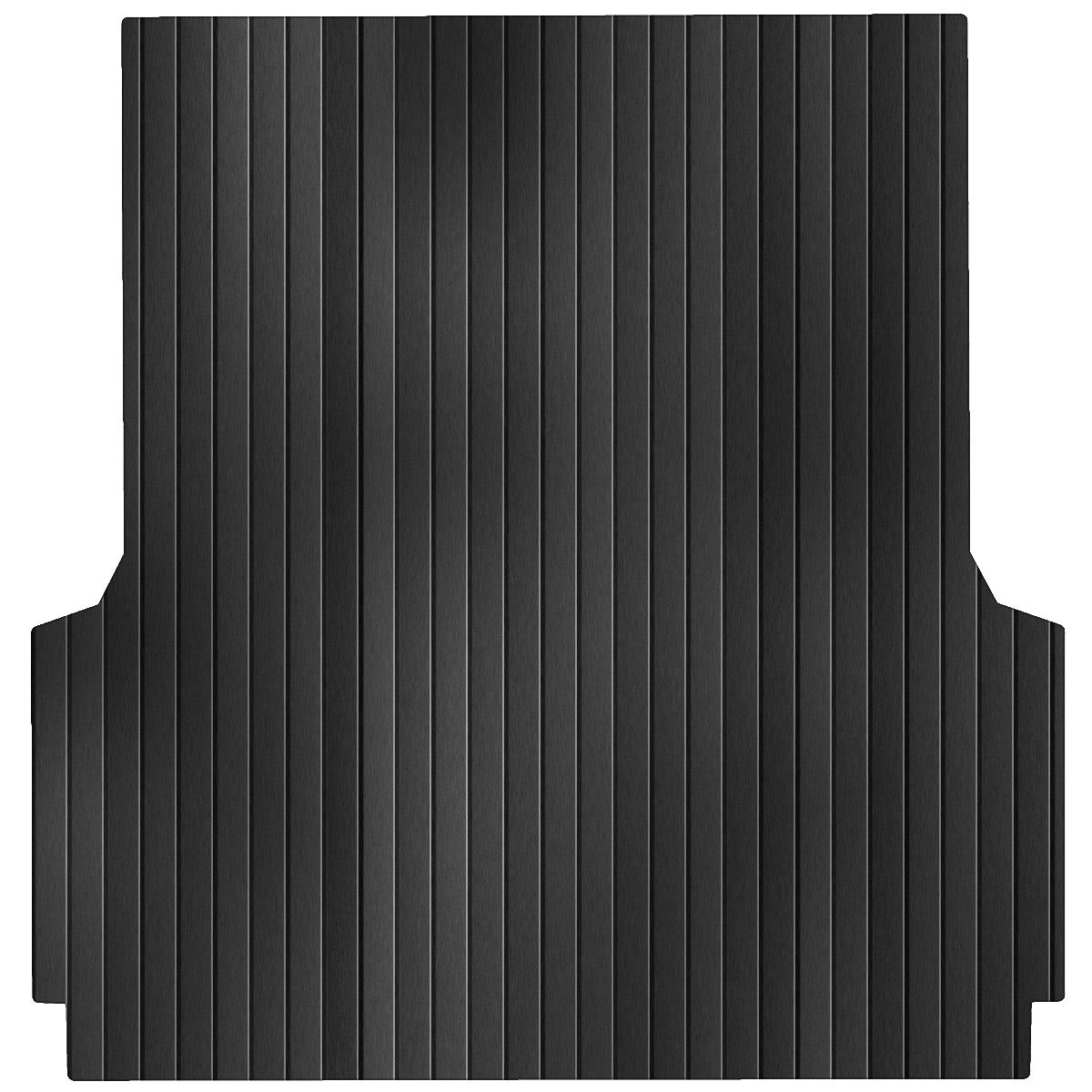 Ribbed Rubber Ute Mat To Fit Ford Ranger PX Dual Cab Fitted With Factory Plastic Tub Liner (November 2011 to June 2022)
