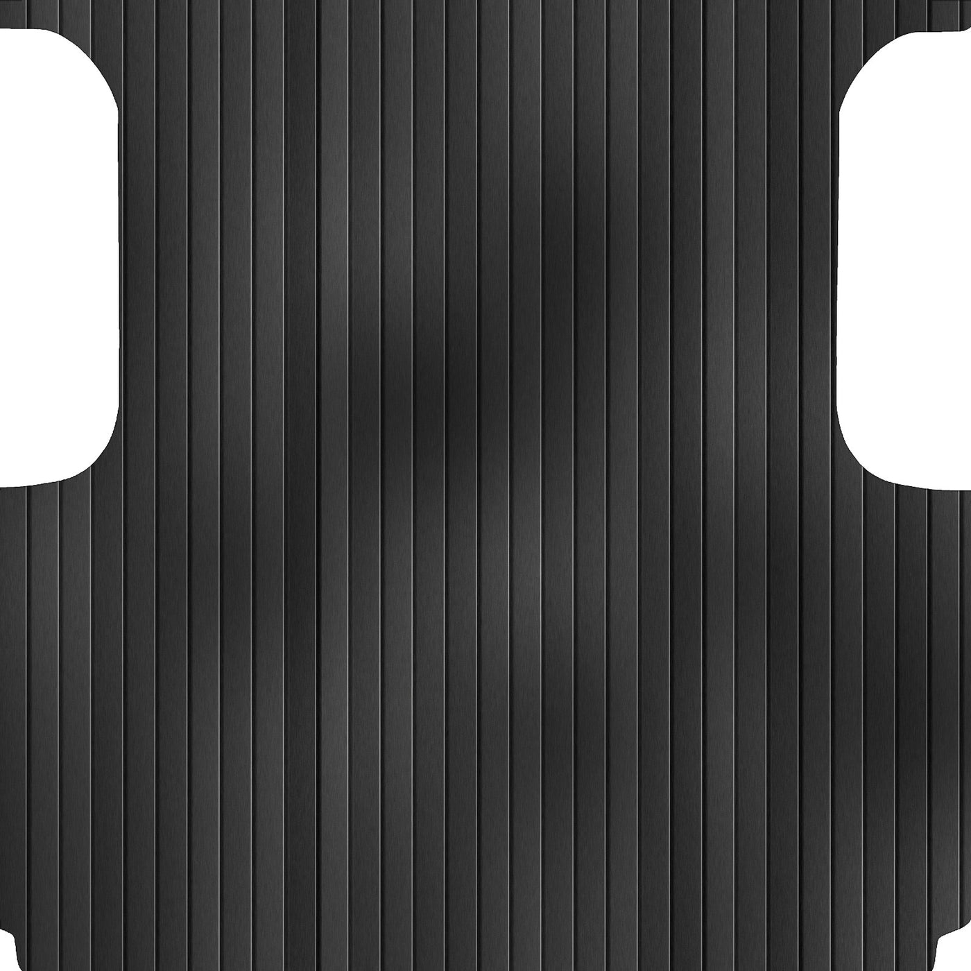 Ribbed Rubber Ute Mat To Fit Foton Tunland P201 Dual Cab (2012 to 2019) - Suits Spray On Liner Or No Liner