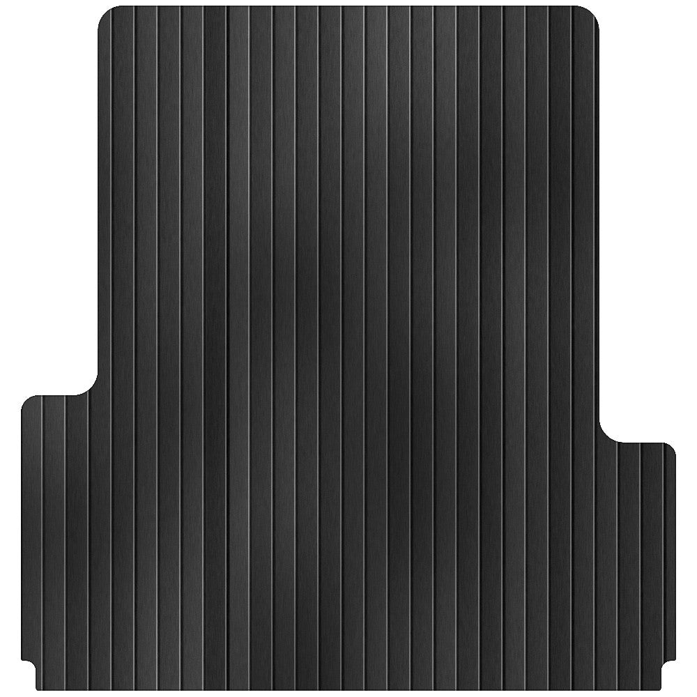 Ribbed Rubber Ute Mat To Fit Mahindra Pik-Up Dual Cab Fitted with Factory Plastic Tub Liner (2018 to Current)