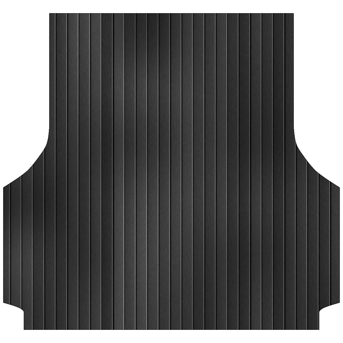 Ribbed Rubber Ute Mat To Fit Mitsubishi Triton MV New-Gen Dual Cab Fitted with Factory Plastic Tub Liner (March 2024 to Current)