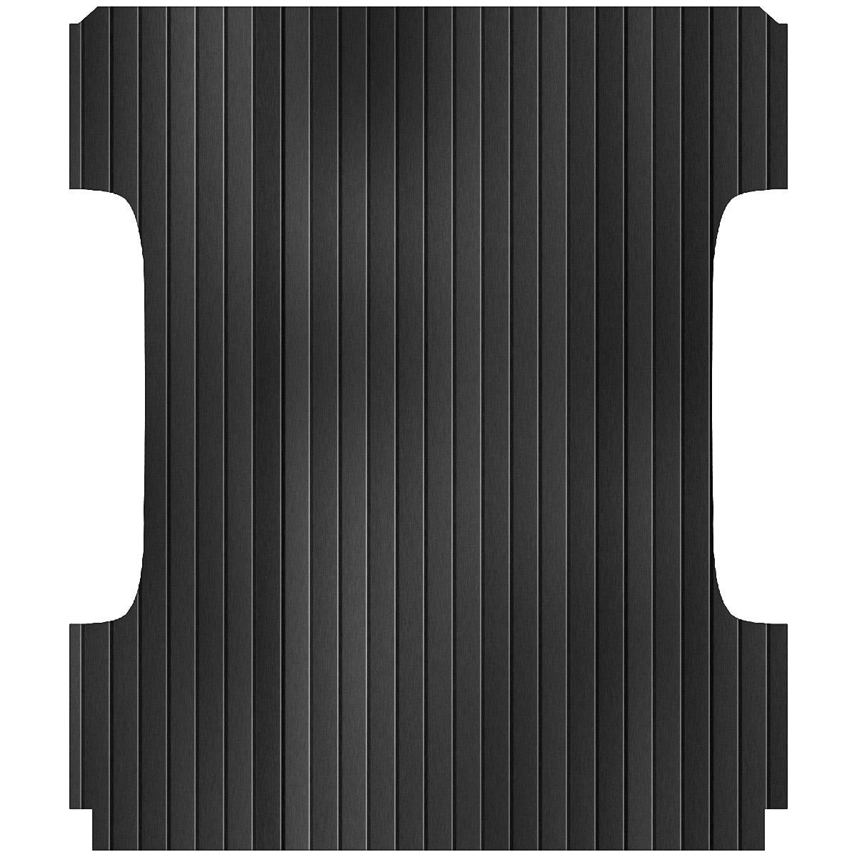 Ribbed Rubber Ute Mat To Fit Ram 1500 DS Classic Quad Cab 6 Foot 4" Tub Fitted with Factory Spray On Tub Liner Or No Liner (2018 to Current)