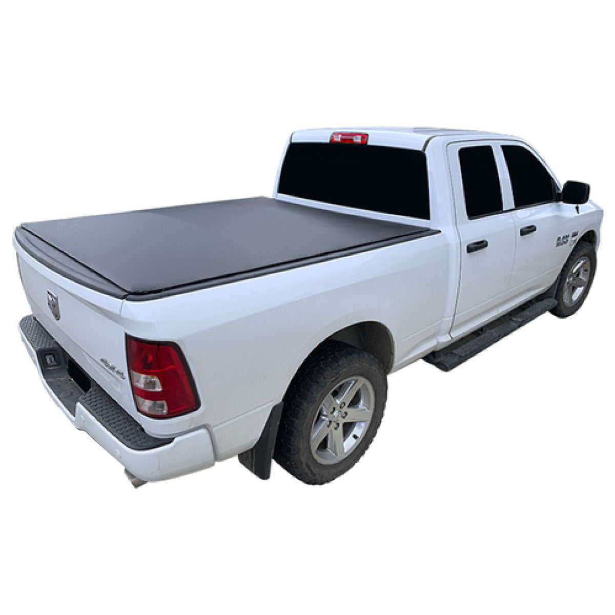 Clamp On Pro Drill-Less Tonneau Cover To Fit Ram 1500 DS Classic Quad Cab 6 Foot 4" Tub (2018 to Current)