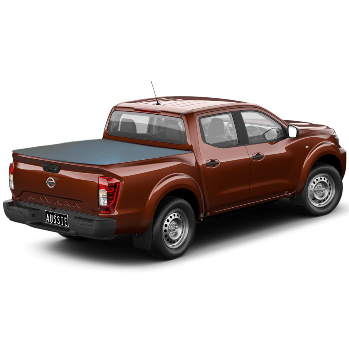 Aussie Tonneaus Clamp On Pro Drill-Less Tonneau Cover To Fit Nissan Navara New NP300 D23 Dual Cab (March 2021 to Current)