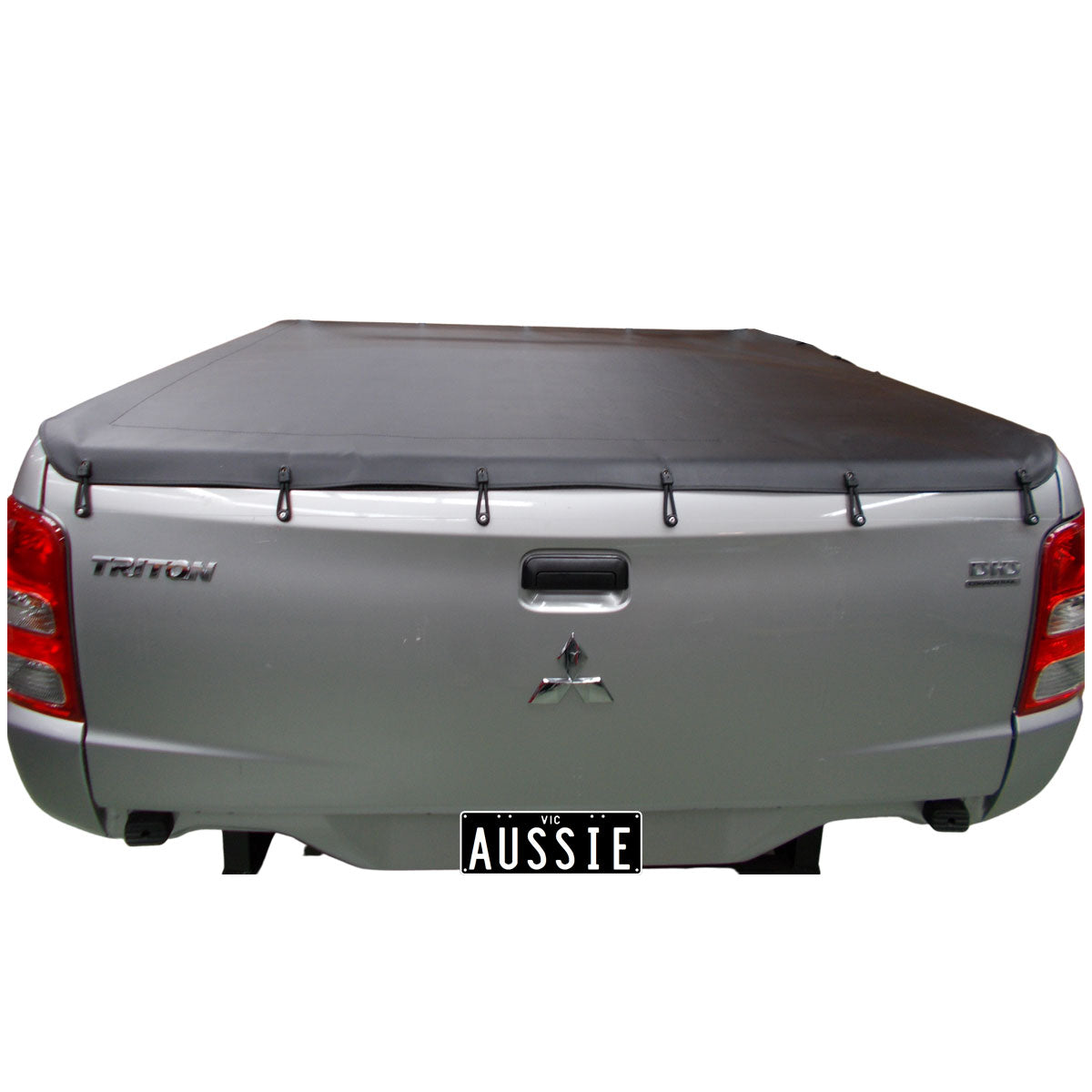 Aussie Tonneaus Bunji Loop Tonneau Cover To Fit Mitsubishi Triton MQ-MR Dual Cab (July 2015 to Current)