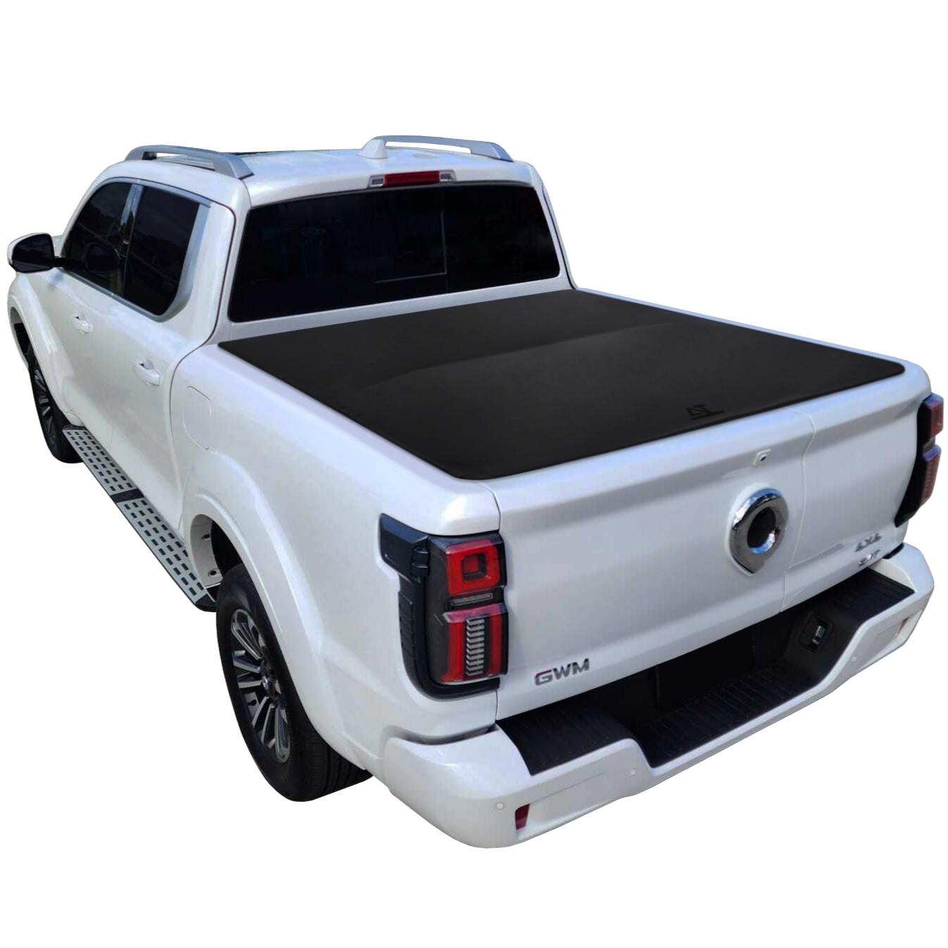 Clamp On Pro Drill-Less Tonneau Cover To Fit GWM Cannon Alpha Ultra/Ultra Hybrid Dual Cab - Suits Split Tailgate (2024 to Current)
