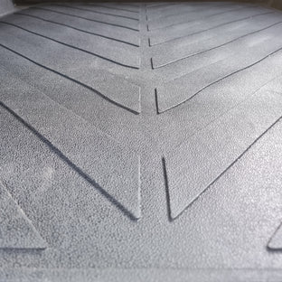 Heavy Duty Moulded Rubber Ute Mat for Next Gen Ford Ranger with Plastic Tub Liner