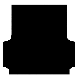 Checker Plate Rubber Ute Mat To Fit Kia Tasman Dual Cab (2025 to Current) - Suits Without Tub Liner