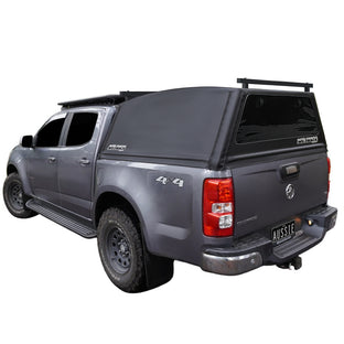 Wildback Soft Ute Canopy With Ladder Racks To Fit Holden Colorado Dual Cab (July 2012 to 2020)