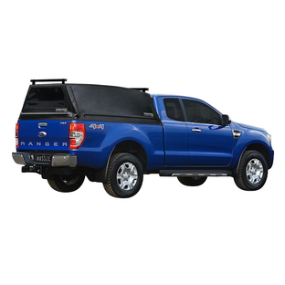 Wildback Soft Ute Canopy With Ladder Racks To Fit Ford Ranger PX Super Cab (Nov 2011 - June 2022) - Windows