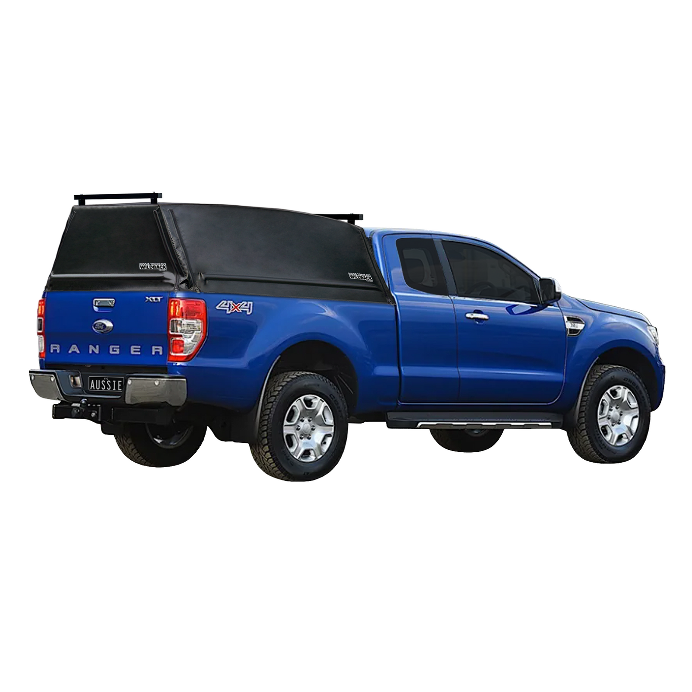 Wildback Soft Ute Canopy With Ladder Racks To Fit Ford Ranger PX Super Cab (Nov 2011 - June 2022)