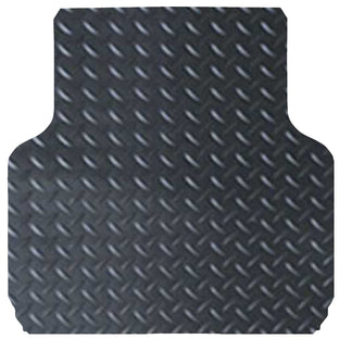 Checker Plate Rubber Ute Mat To Fit Mitsubishi Triton MQ-MR Dual Cab (July 2015 to February 2024) - Suits Spray On Liner Or No Liner
