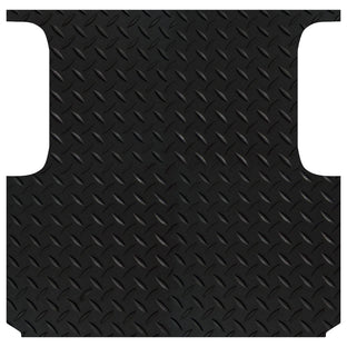 Checker Plate Rubber Ute Mat To Fit JAC T9 Dual Cab (2024 to Current) - Suits Spray On Liner Or No Liner