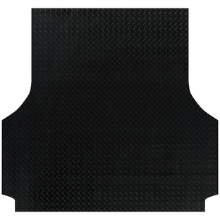 Checker Plate Rubber Ute Mat To Fit Mitsubishi Triton MV New-Gen Dual Cab Fitted with Factory Plastic Tub Liner (March 2024 to Current)