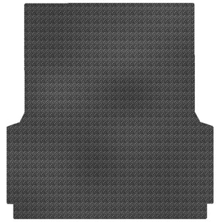 Checker Plate Rubber Ute Mat To Fit Ford Ranger PX Dual Cab Fitted with Factory Plastic Tub Liner (November 2011 to June 2022)