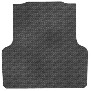 Checker Plate Rubber Ute Mat To Fit Holden Colorado Dual Cab (July 2012 to Current) - Suits Spray On Liner Or No Liner