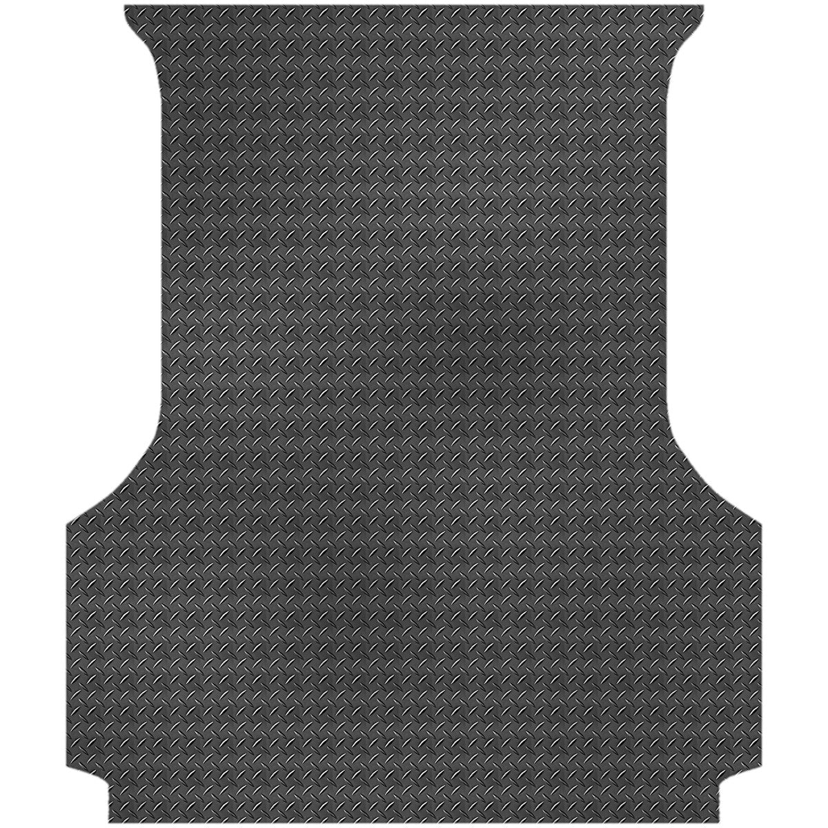 Checker Plate Rubber Ute Mat To Fit Mitsubishi Triton MV New-Gen Club Cab Fitted with Factory Plastic Tub Liner (March 2024 to Current)