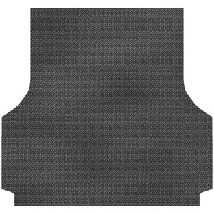 Checker Plate Rubber Ute Mat To Fit Mitsubishi Triton MV New-Gen Dual Cab Fitted with Factory Plastic Tub Liner (March 2024 to Current)