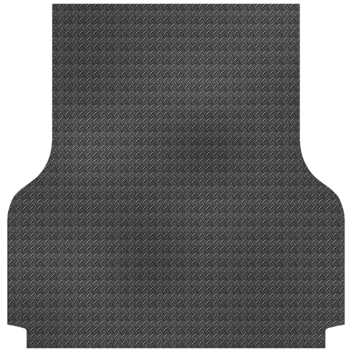 Checker Plate Rubber Ute Mat To Fit Mitsubishi Triton MV Dual Cab (March 2024 to Current) - Suits Spray On Liner Or No Liner