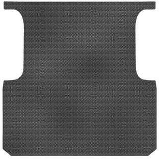 Checker Plate Rubber Ute Mat To Fit Toyota Hilux Dual Cab (November 2025 to Current) - Suits Spray On Liner Or No Liner