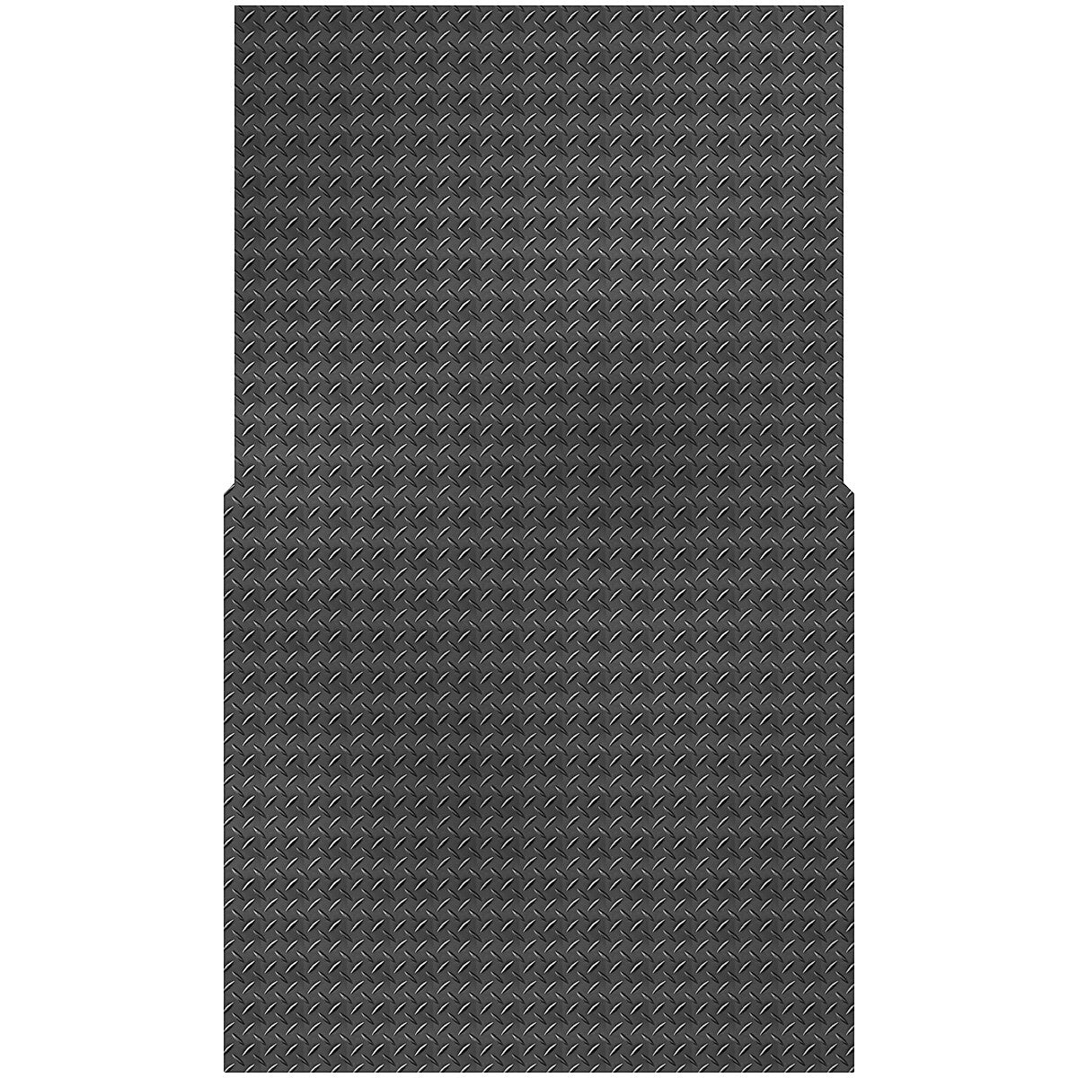 Checker Plate Rubber Van Mat To Fit Volkswagen Caddy Maxi LWB (2020 to Current)
