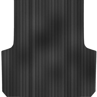 Ribbed Rubber Ute Mat To Fit Ford Courier Dual Cab (1986 to November 2011) - Suits Spray On Liner Or No Liner