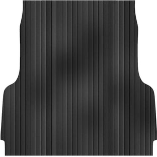 Ribbed Rubber Ute Mat To Fit Holden Colorado RC Dual Cab (2003 to June 2012) - Suits Spray On Liner Or No Liner