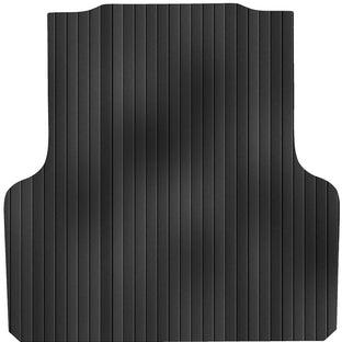 Ribbed Rubber Ute Mat To Fit Isuzu D-Max Dual Cab (July 2012 to August 2020) - Suits Spray On Liner Or No Liner