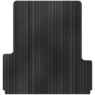 Ribbed Rubber Ute Mat To Fit Mahindra Pik-Up Dual Cab Fitted with Factory Plastic Tub Liner (2018 to Current)