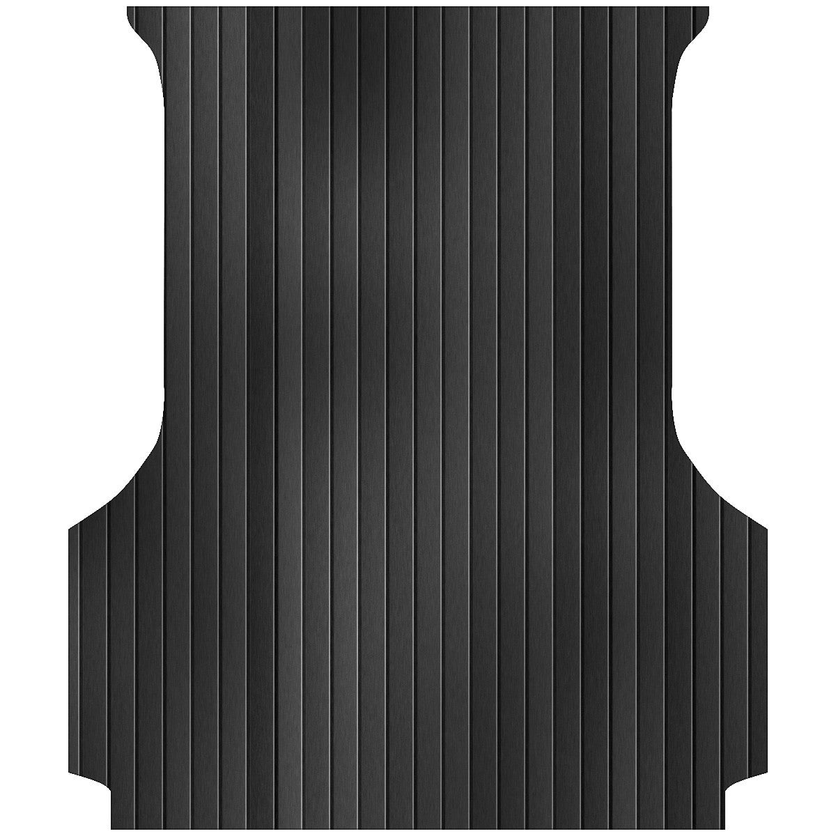 Ribbed Rubber Ute Mat To Fit Mitsubishi Triton MV New-Gen Club Cab Fitted with Factory Plastic Tub Liner (March 2024 to Current)