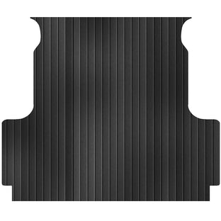 Ribbed Rubber Ute Mat To Fit Nissan Navara New NP300 Dual Cab Fitted with Factory Plastic Tub Liner (March 2021 to Feb 2026)