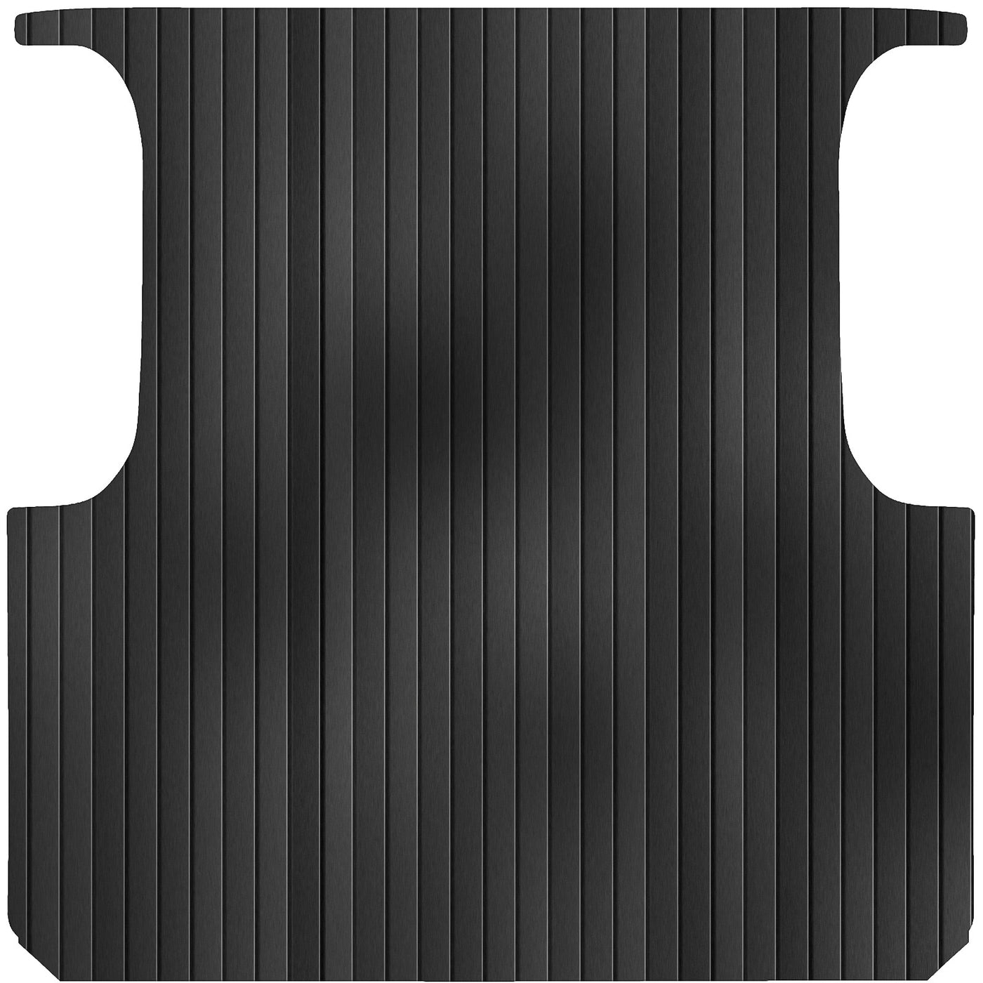 Ribbed Rubber Ute Mat To Fit Toyota Hilux Dual Cab (April 2005 to September 2015) - Suits Spray On Liner Or No Liner