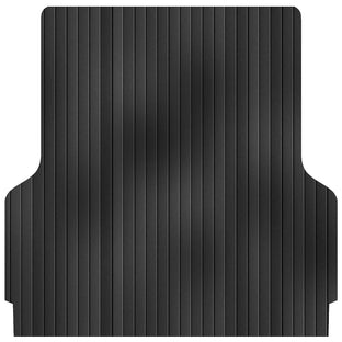 Ribbed Rubber Ute Mat To Fit Volkswagen Amarok Dual Cab Fitted with Factory Plastic Tub Liner (2011 to April 2023)