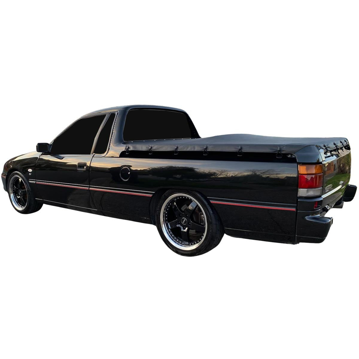 Aussie Tonneaus Bunji Loop Tonneau Cover To Fit Holden Commodore VG-VS (1990 to 2001) 