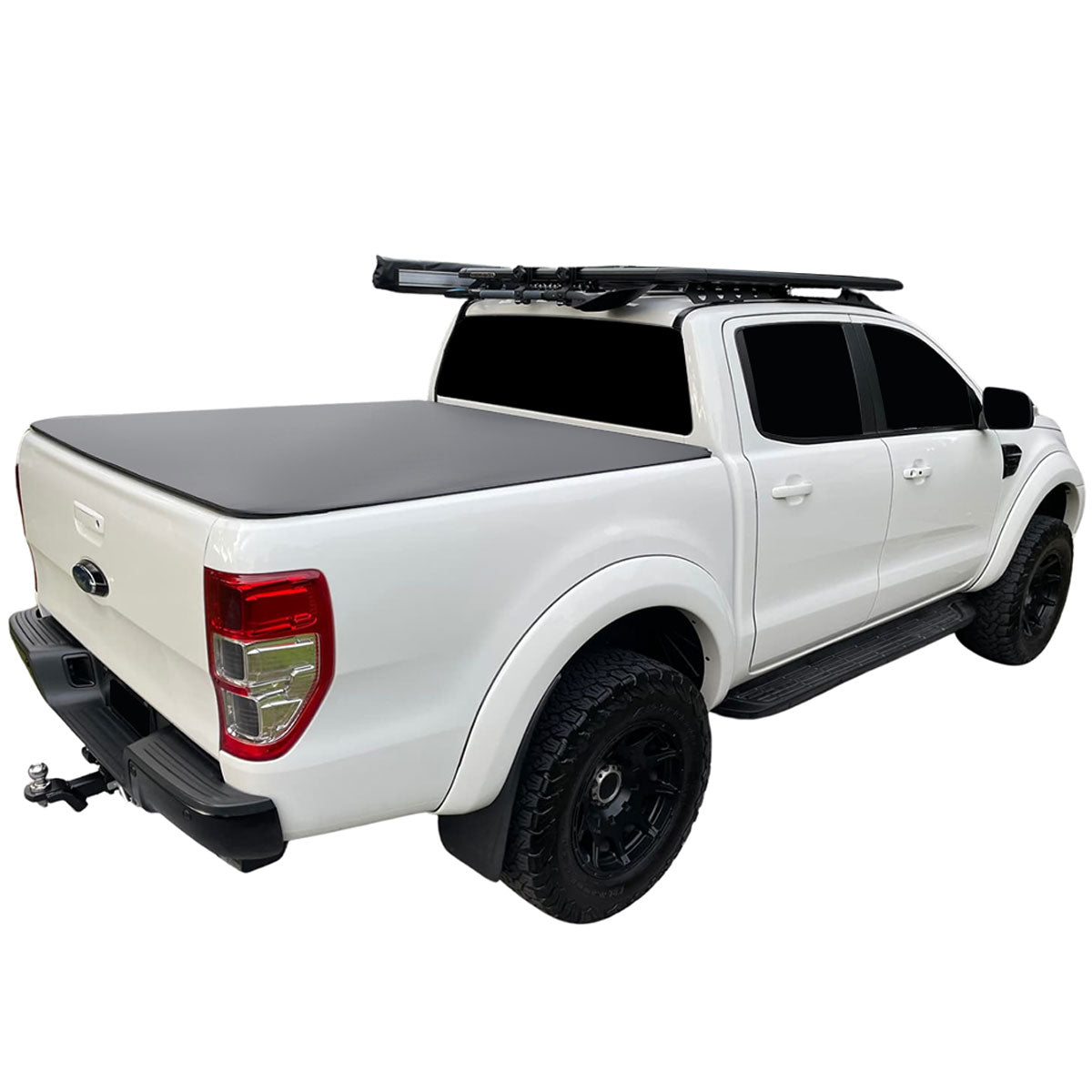 Aussie Tonneaus Clip On Tonneau Cover To Fit Ford Ranger PX Dual Cab (November 2011 to Current) 