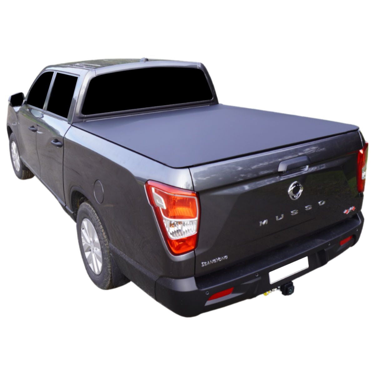 Aussie Tonneaus Clip On Tonneau Cover To Fit Ssangyong Musso LWB Dual Cab (2018 to Current) 