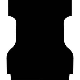 Aussie Tonneaus Ribbed Rubber Ute Mat To Fit Mazda BT-50 Super Cab (November 2011 to September 2020) 