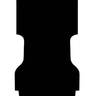 Aussie Tonneaus Ribbed Rubber Ute Mat To Fit Ford Ranger PX Single Cab (November 2011 to Current) 