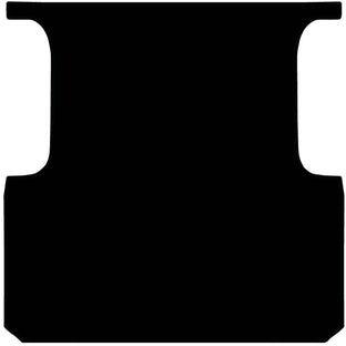 Aussie Tonneaus Ribbed Rubber Ute Mat To Fit Toyota Hilux Dual Cab (October 2015 to Current) 