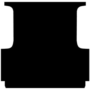 Aussie Tonneaus Ribbed Rubber Ute Mat To Fit Nissan Navara New NP300 D23 Dual Cab (March 2021 to Current) 
