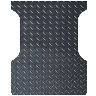 Aussie Tonneaus Checker Plate Rubber Ute Mat To Fit LDV T60 Mega Tub Fitted with Factory Spray On Tub Liner (2017 to Current) 