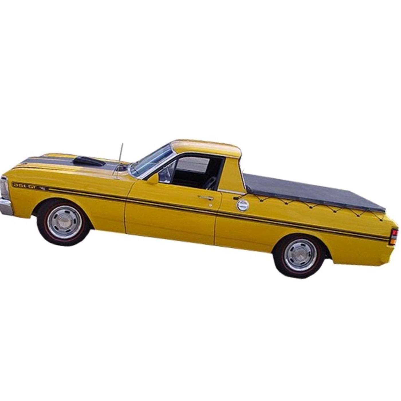 Aussie Tonneaus Continuous Rope Tonneau Cover To Fit Ford Falcon XR XT XW XY Single Cab (1967 to 1971) 