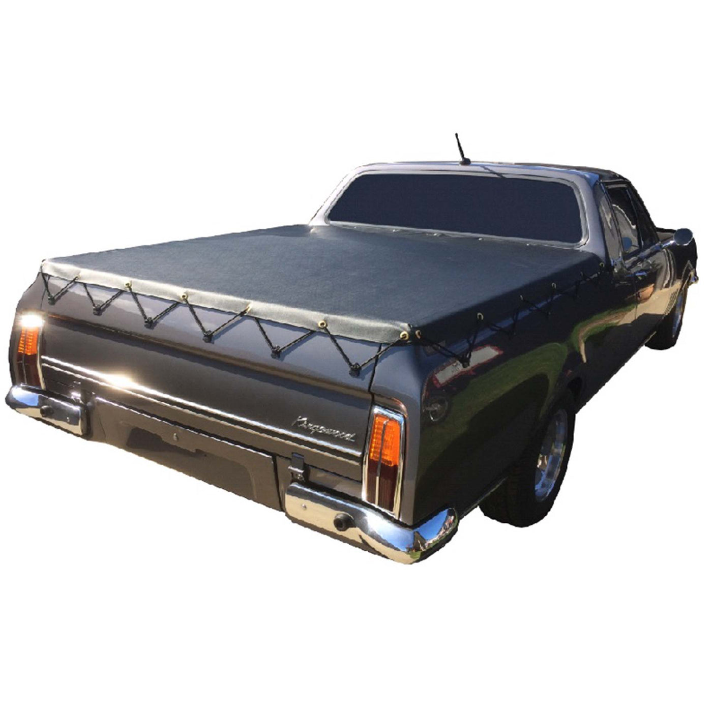 Aussie Tonneaus Continuous Rope Tonneau Cover To Fit Holden HK HT HG Single Cab (1968 to 1971) 