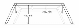Wildback Soft Ute Canopy With Ladder Racks To Fit Holden Colorado Dual Cab (July 2012 to 2020)