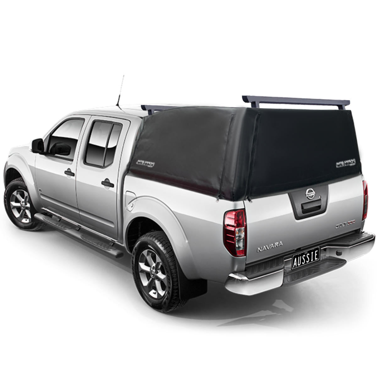 Wildback Soft Ute Canopy With Ladder Racks To Fit Nissan Navara D40 Du ...