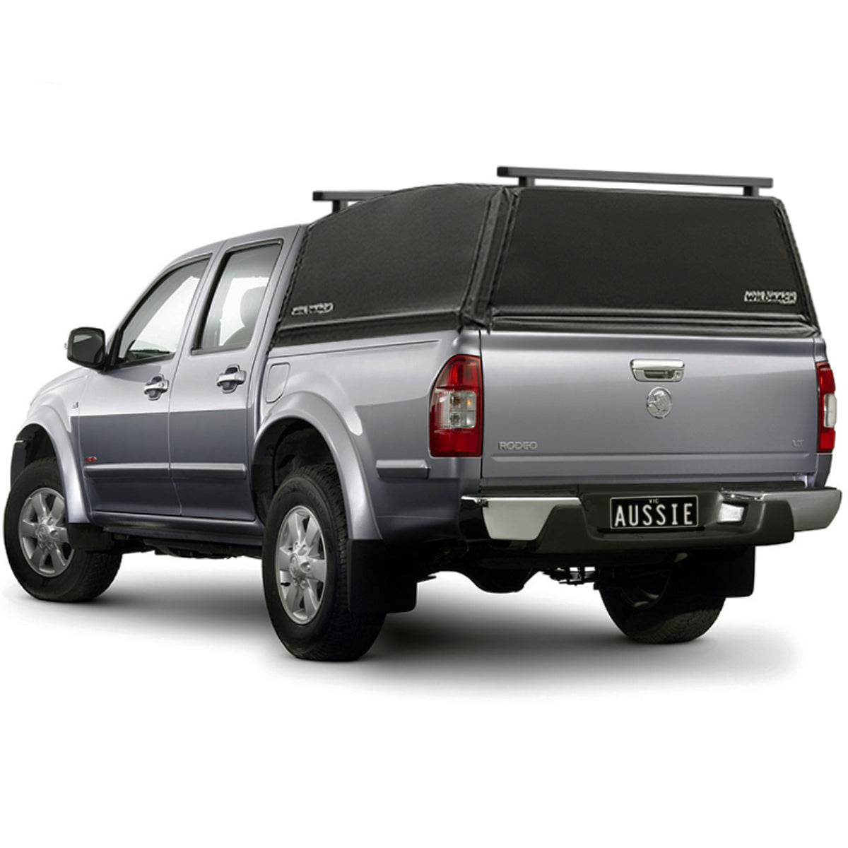 Wildback Soft Ute Canopy With Ladder Racks To Fit Holden Rodeo RA Dual ...