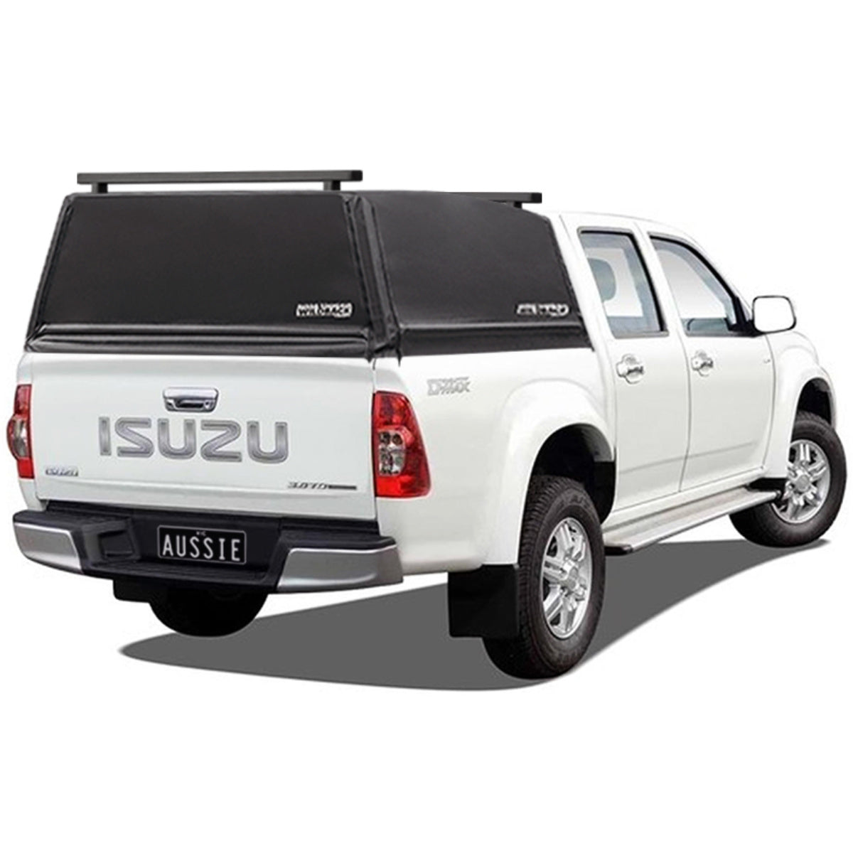 Wildback Soft Ute Canopy With Ladder Racks To Fit Isuzu D-Max Dual Cab (2003 to June 2012)