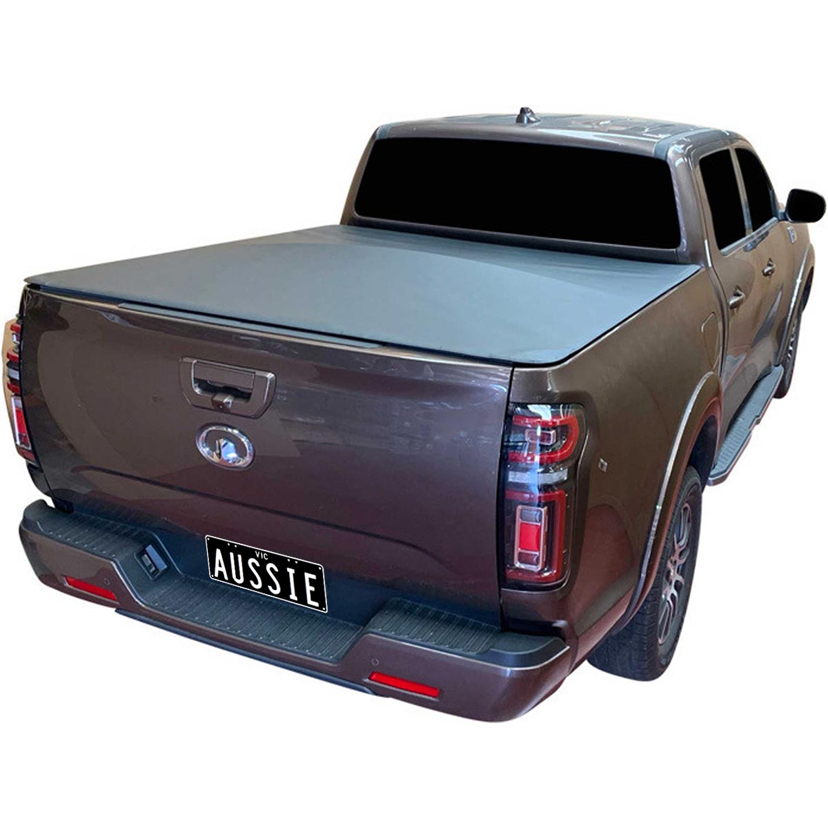 Aussie Tonneaus Clip On Tonneau Cover To Fit GWM Cannon Dual Cab Without Tailgate Step (November 2011 to Current) 